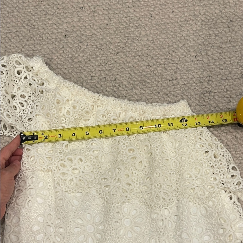 Jack by BB Dakota Lolita One-Shoulder off-white XS - Picture 10 of 11